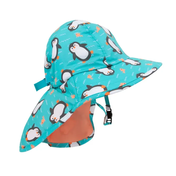Baby/toddler Cape Sunhat – Penguin