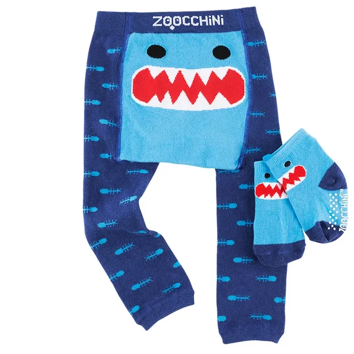 Baby/toddler Crawler Leggings & Socks Set – Sherman The Shark