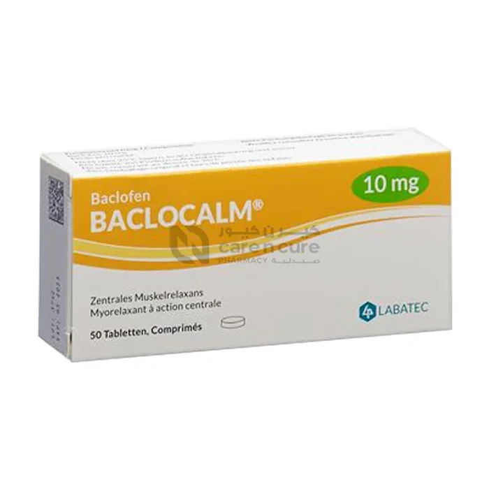 Baclocalm 10Mg Tablets 50 Pieces