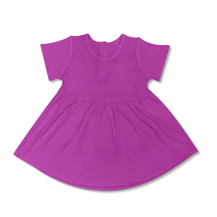 Bamboo Blend Dress – Raspberry