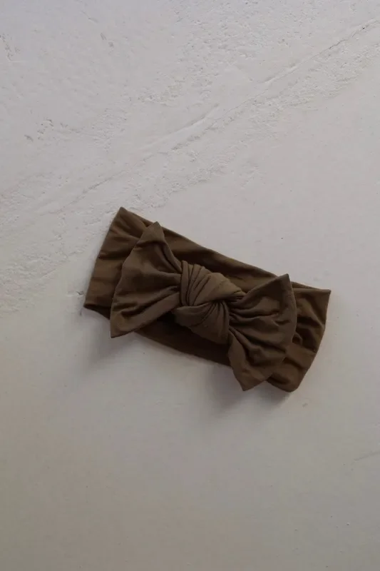 Bamboo Head Wrap | Olive Green