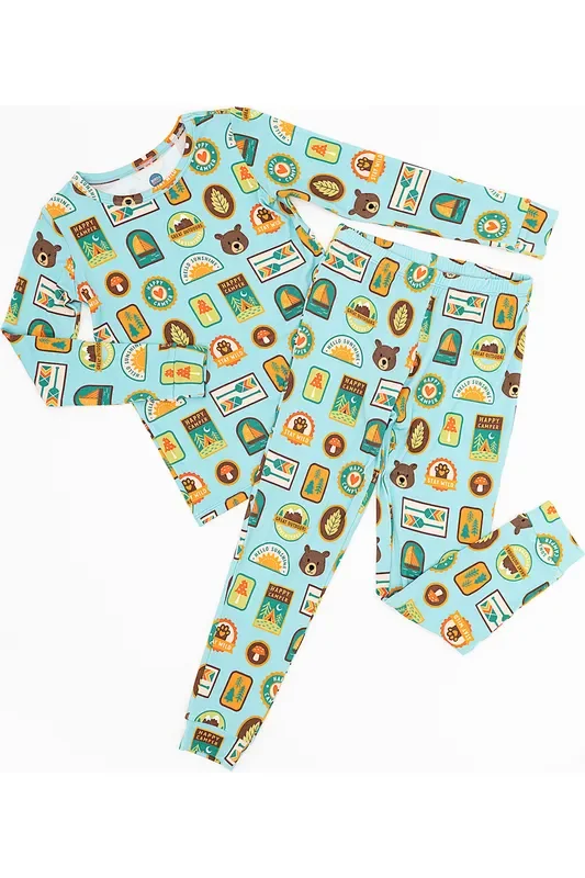 Bamboo Pajama Set – Let’s Explore Nature Badges