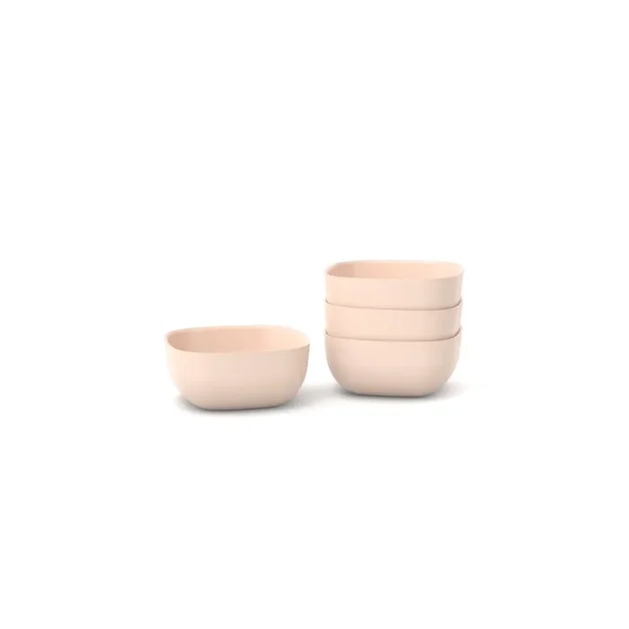 Bamboo Small Bowl – 4 Piece Set – Blush
