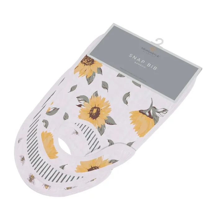 Bamboo Snap Bibs Set of 3 – Sunrise to Sunset