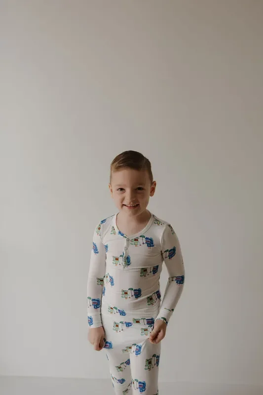 Bamboo Two Piece Pajamas | Charli’s Monsters