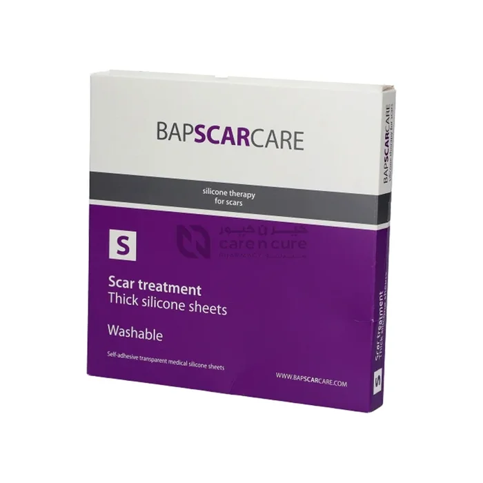 Bap Scar Care S Silicone Sheet Abdomen 4X40 cm 2 Pieces