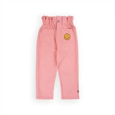 BASIC HIGH WAIST CHINO BRUSHED FRENCH TERRY