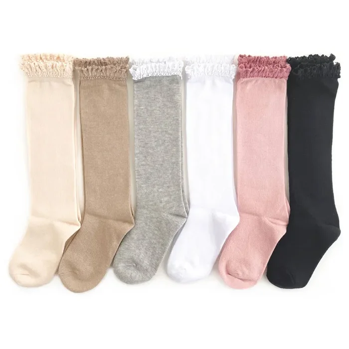 Basics + Neutrals Lace Top Asst Colors 1.5/3y