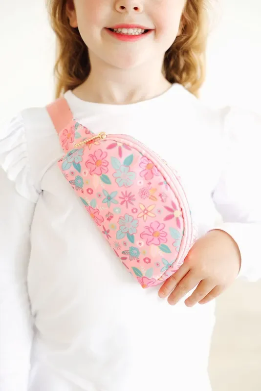 Beachy Blooms Belt Bag