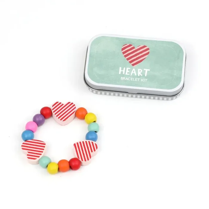Bead Bracelet Gift Kit – Heart