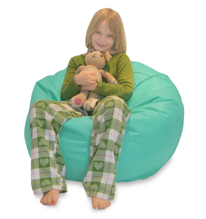 Bean Bag Chair Child Kid’s size ComfyBean – Marine Grade Premium Boat Vinyl, Weather Resistant