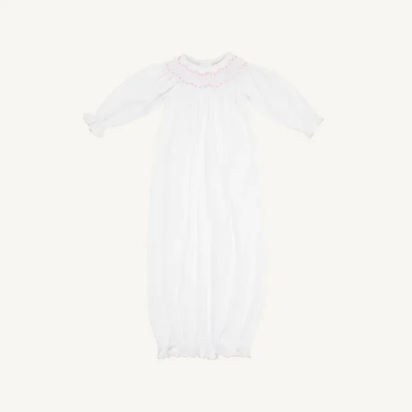 Beaufort Bonnet Sweetly Smocked Greeting Gown