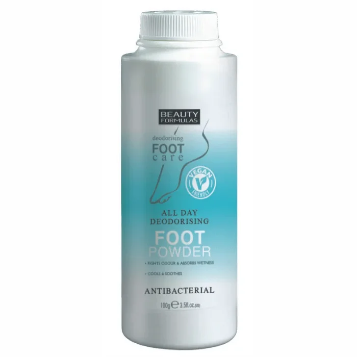BEAUTY FORMULAS ANTI BAC FOOT POWDER ACTION 100G
