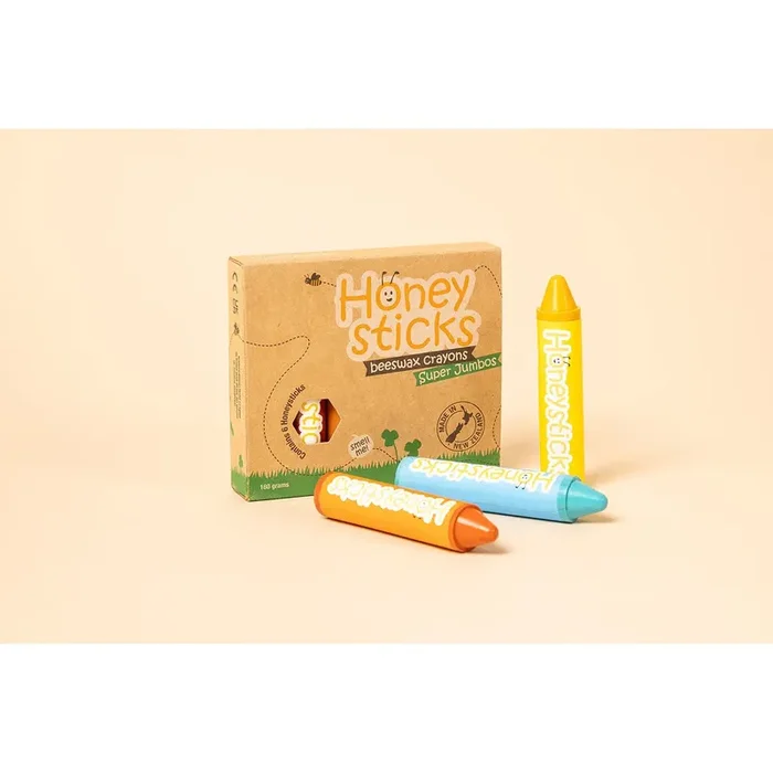 Beeswax Crayons Super Jumbo – 7 Pack