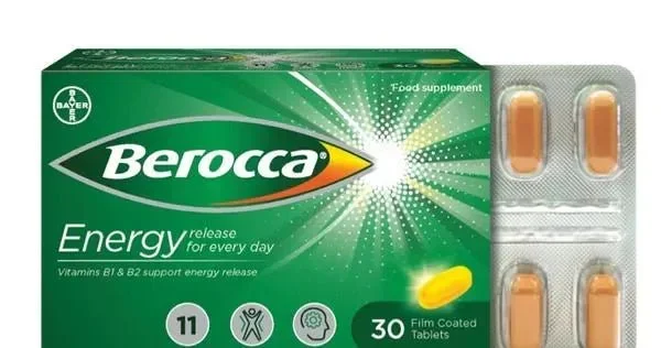 BEROCCA ENERGY FILM COATED TABLETS 30S