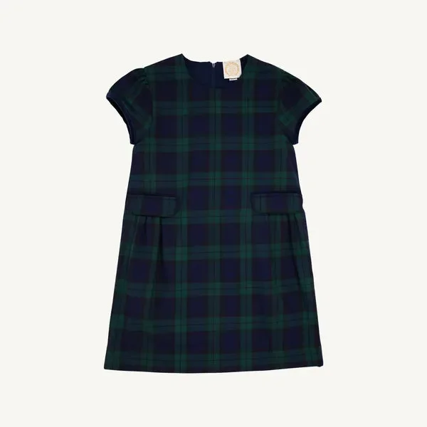 Betts Bow Dress – Berwick Black Watch