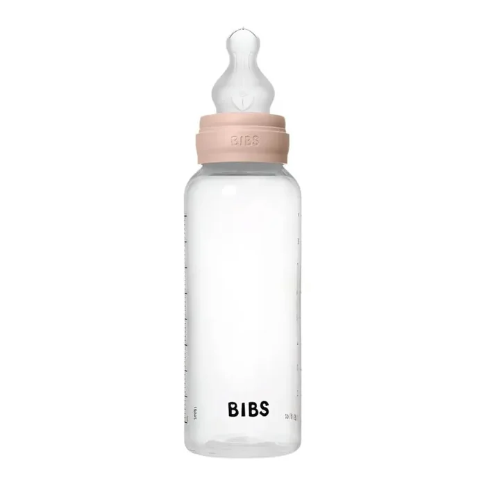 BIBS Baby BPA-Free PP Bottle Set 9oz Silicone