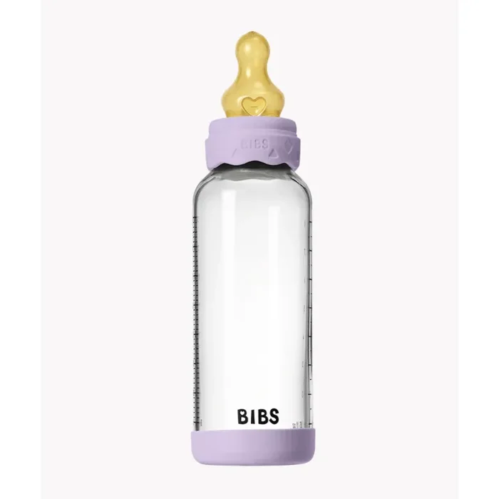 BIBS Baby Glass Bottle Boheme Set 8oz Latex