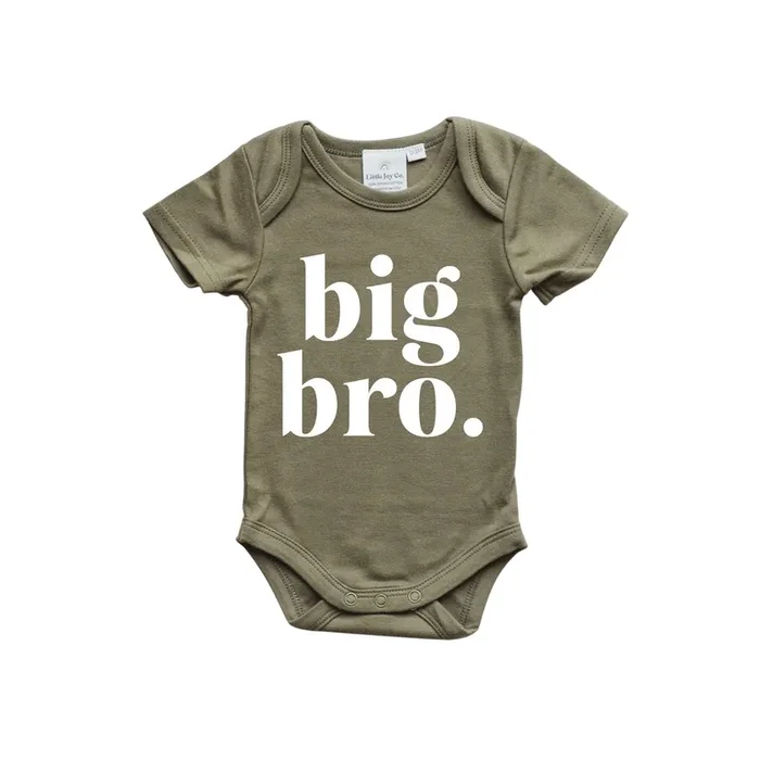 Big Bro Organic Cotton Bodysuit – More Colors