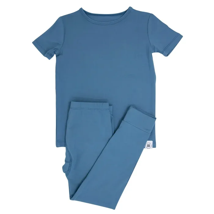 Big Kid Pajama S/s – Bluestone