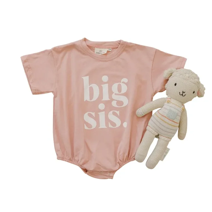 Big Sis Bubble Romper – More Colors