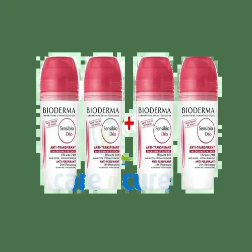 Bioderma Sensibio Deo Anti-Perspirant 50ml 2+2 Offer