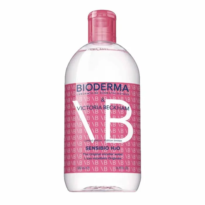 Bioderma Sensibio H2O Micellar Water Cleanser for Sensitive Skin Victoria Beckham Limited Edition