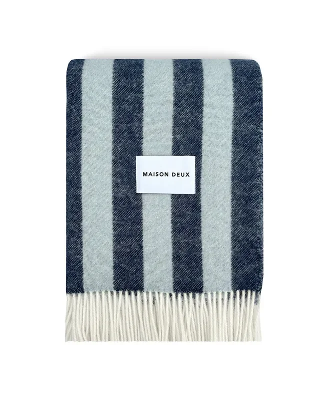 Blanket Candy Wrap Navy / Ice Blue 4.25 X 6.5 Ft