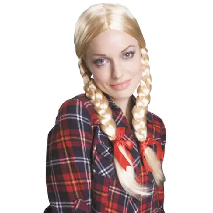 Blond Braided Wig