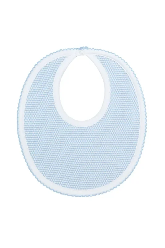 Blue Bubble Baby Bib