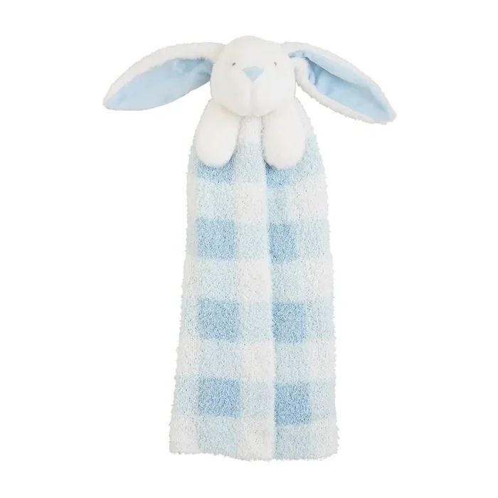 Blue Bunny Lovey Blanket