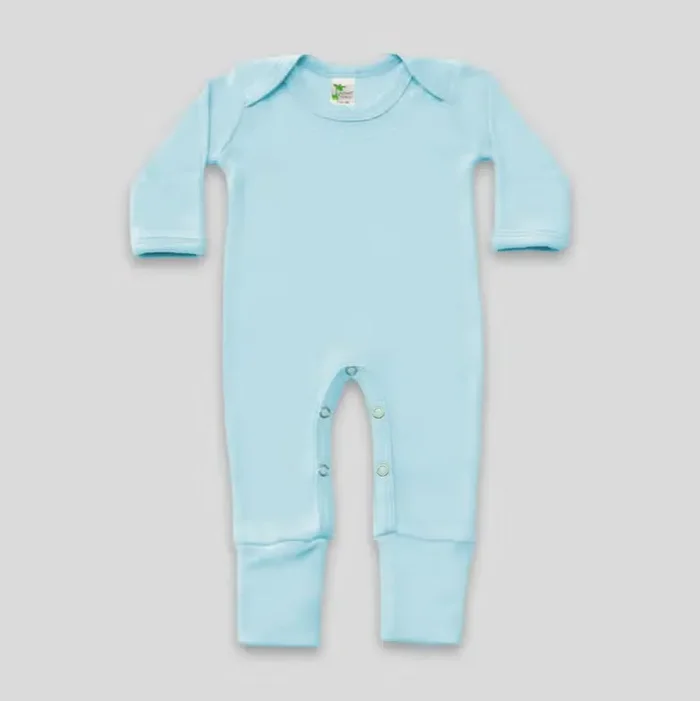 Blue Fold Over Footie Sleep & Play