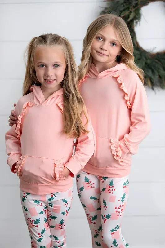 Blush Check Holly Pant Set