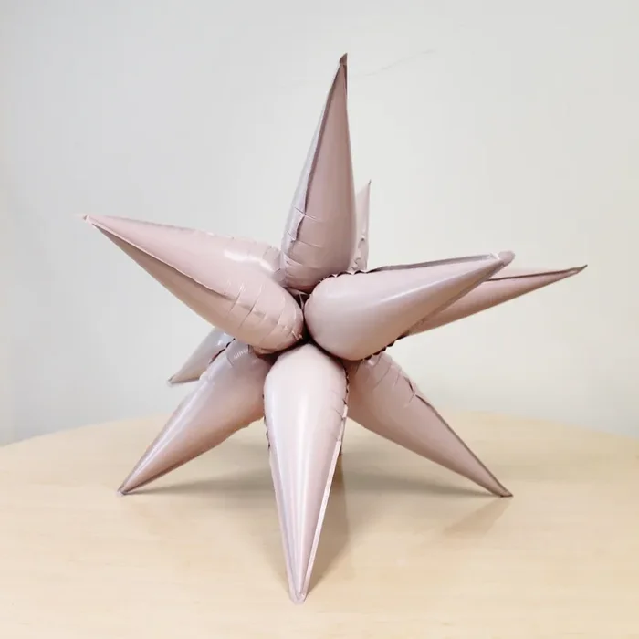 Blush Starburst Cluster Balloon