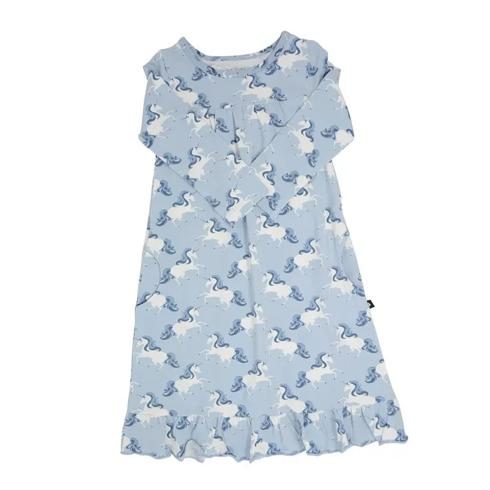 Boho Dress – Unicorn Blue