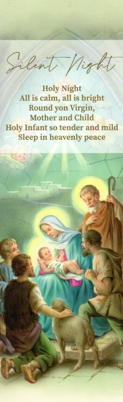 Book Mark – Christmas – Silent Night