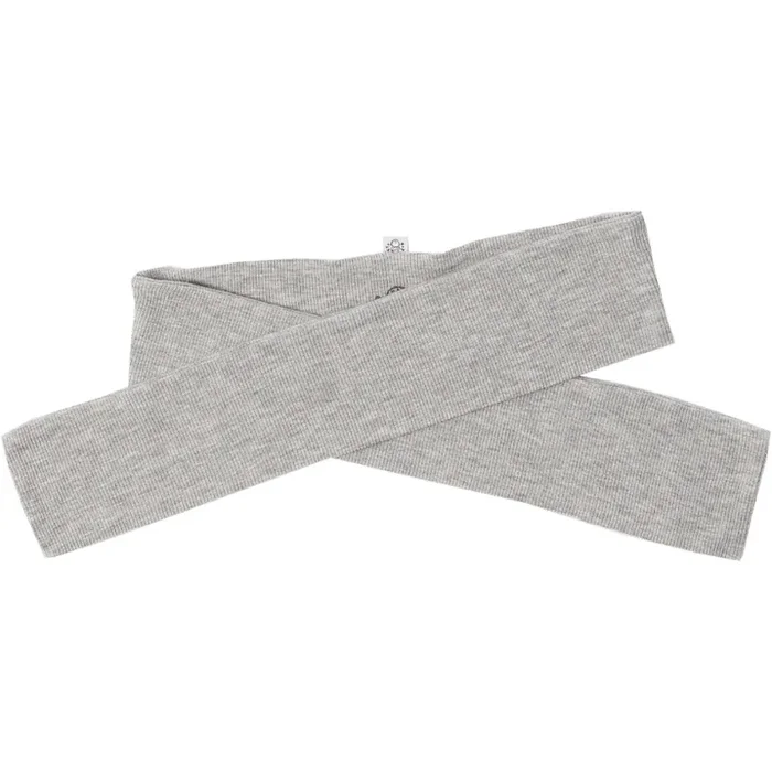 Bow In Gray (ribbed)