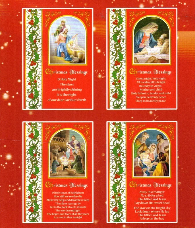 Boxed Christmas Cards – 12 Cards 4 Designs O Holy Night