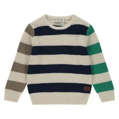 BOYS LARGE STRIPE PULLOVER