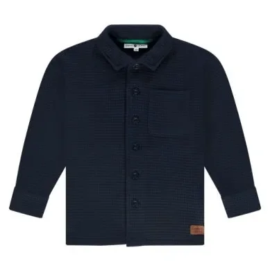 BOYS SHIRT LONG SLEEVE NAVY