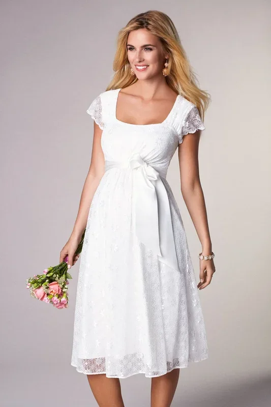 Bridal maternity dress