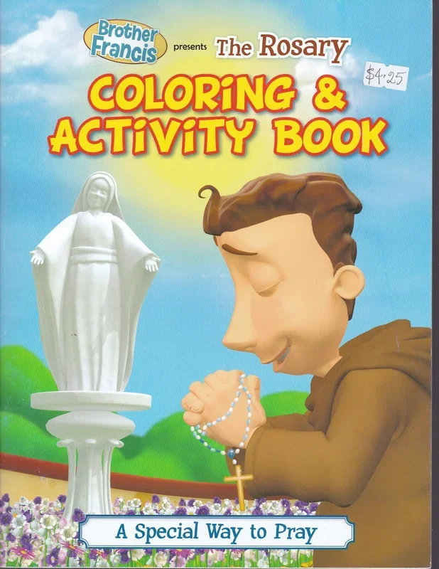 Brother Francis 3: The Rosary – Colouring and Activity Book