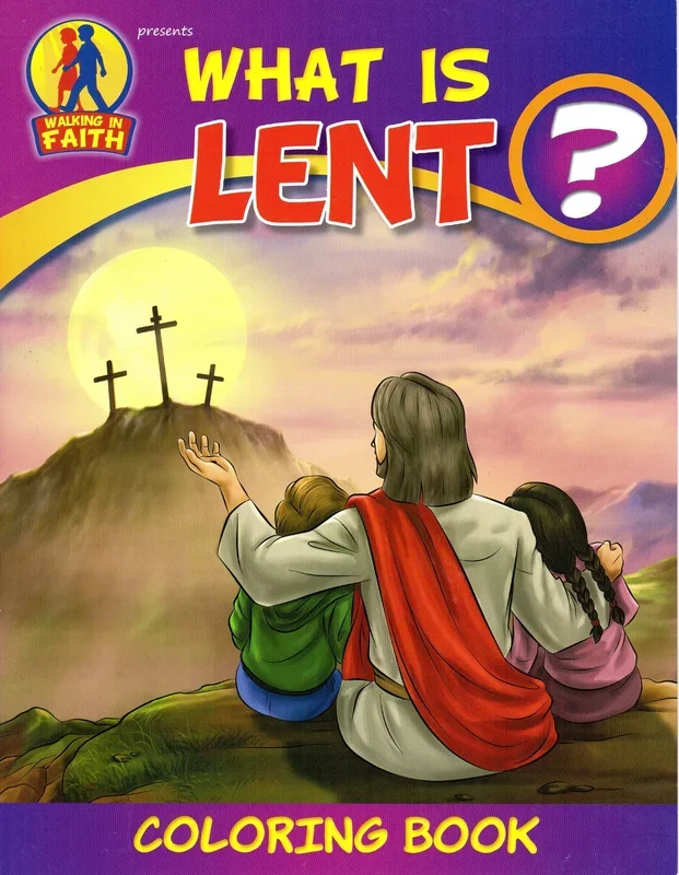 Brother Francis: What is Lent? – Colouring Book
