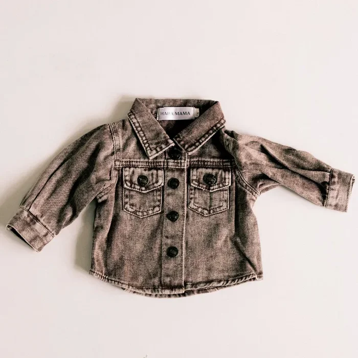 Brown Denim Jacket – Infant
