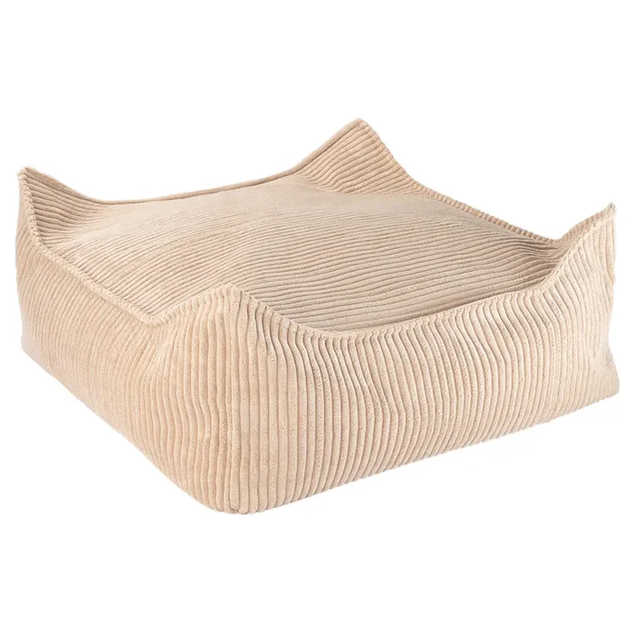 Brown Sugar Square Ottoman