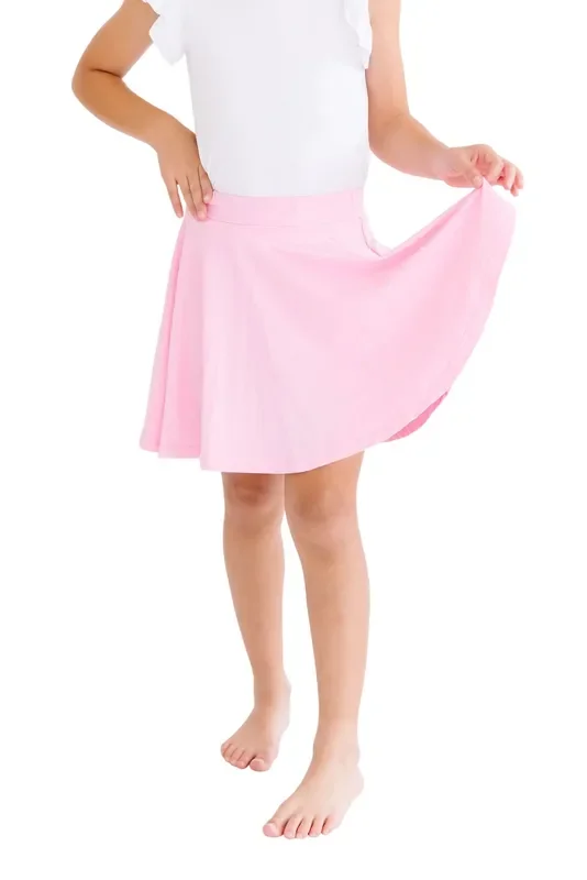 Bubblegum Pink Twirl Skort