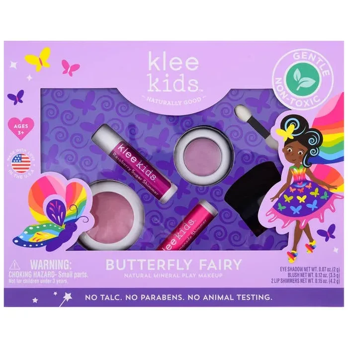 Butterfly Fairy – Klee Kids Natural Play Makeup 4-PC Kit