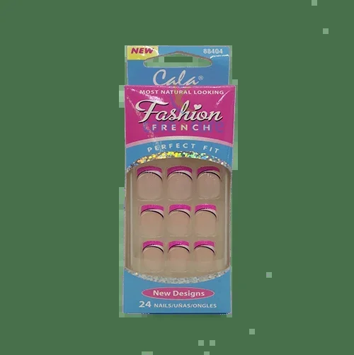 Cala Fashion French Nails 24 Pieces 88404