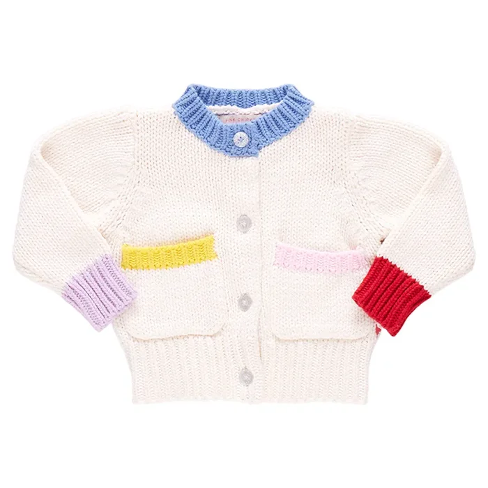 Cali Colorblock Sweater | Multi Trim