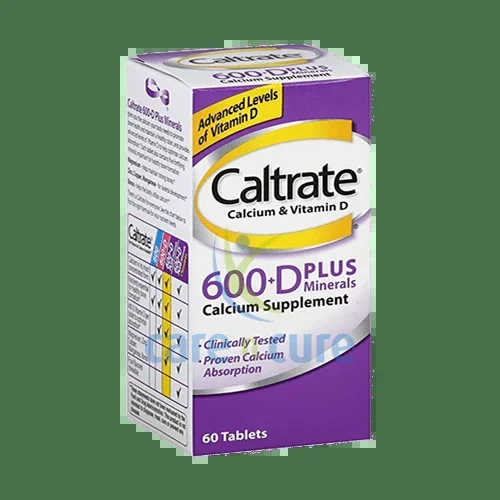 Caltrate 600+D Plus Minerals 60 Pieces